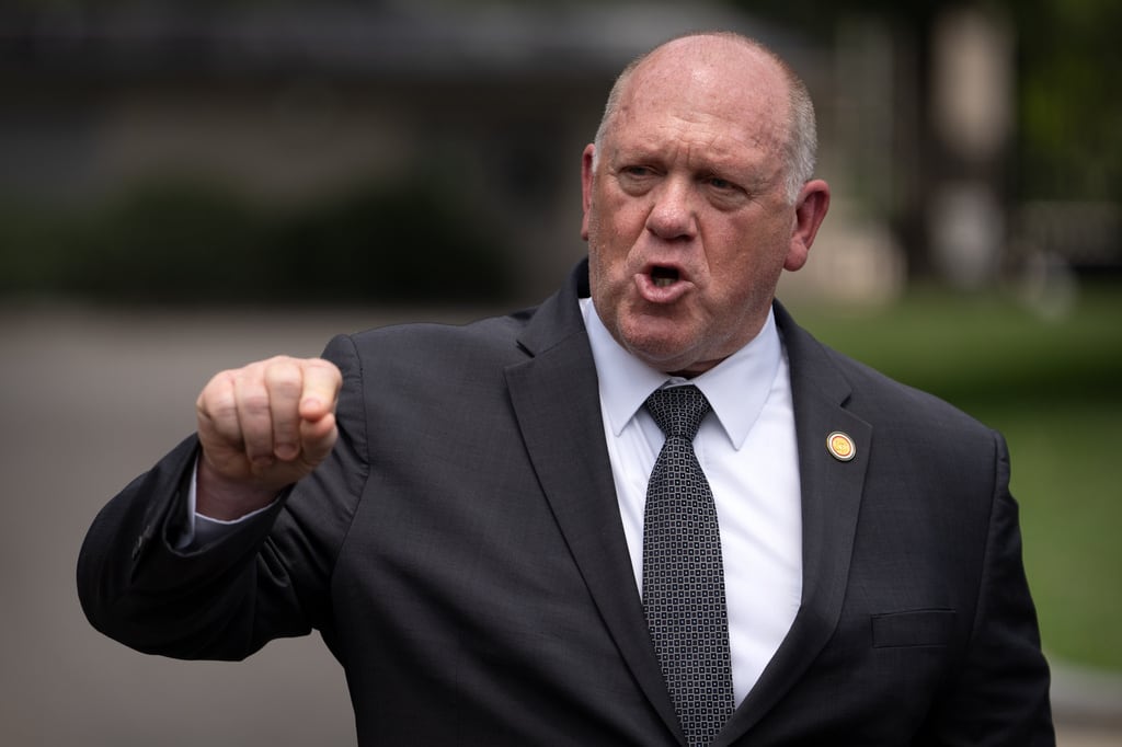 Trump's Border Czar Tom Homan visits Alexandria deportation facility
