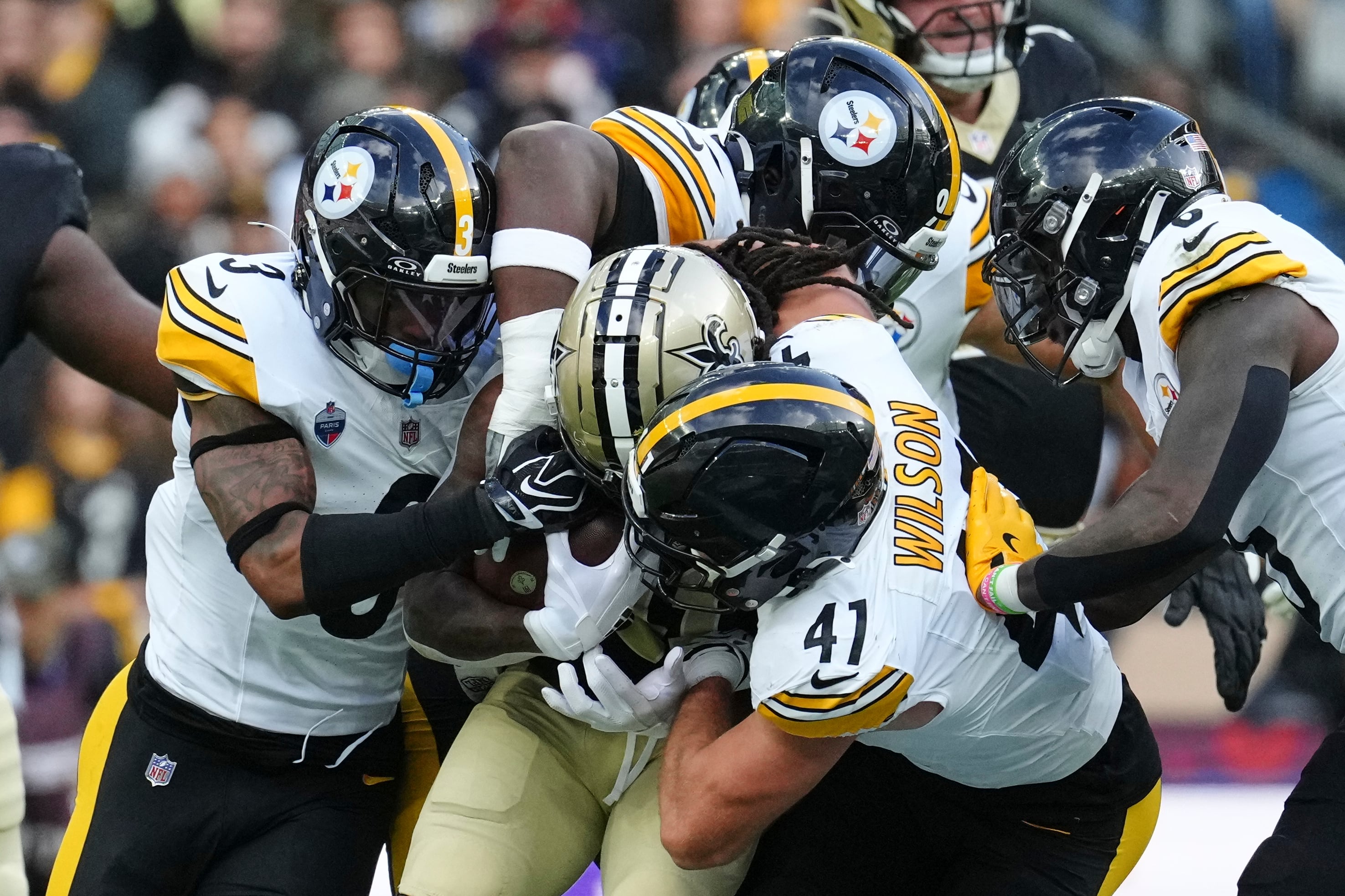 Saints fall to Steelers in NFL's first France game