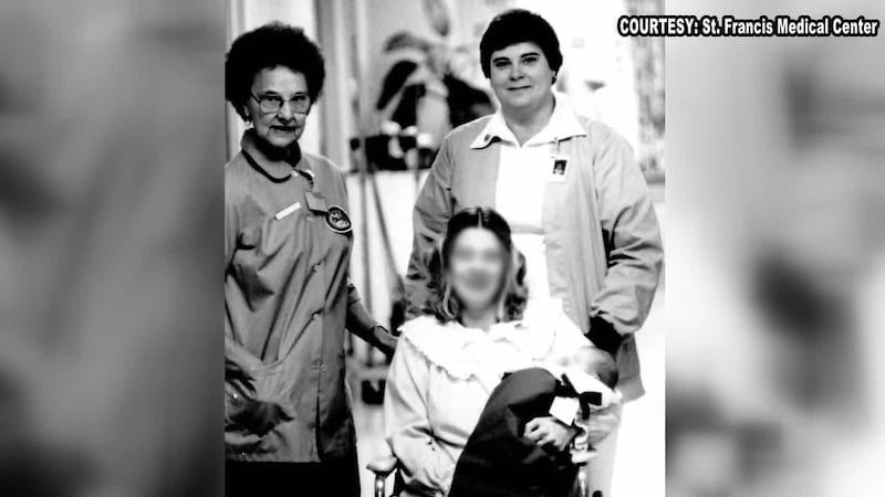 Stevie Cousans, a Registered Nurse at St. Francis, shares one of the early moments in her time...