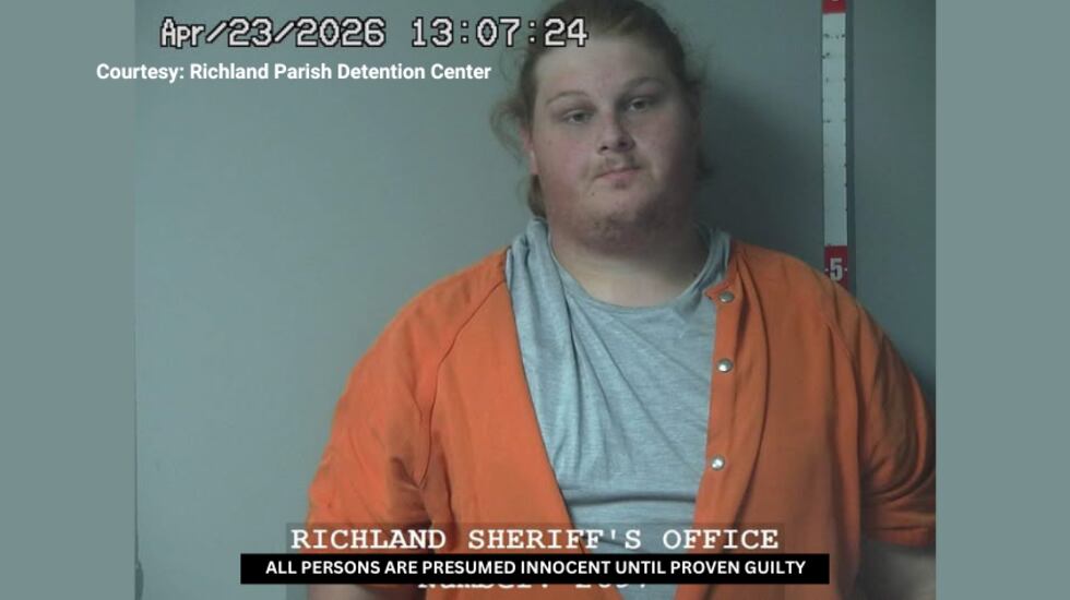 The Richland Parish Sheriff’s Office arrested 20-year-old Bryson James ...