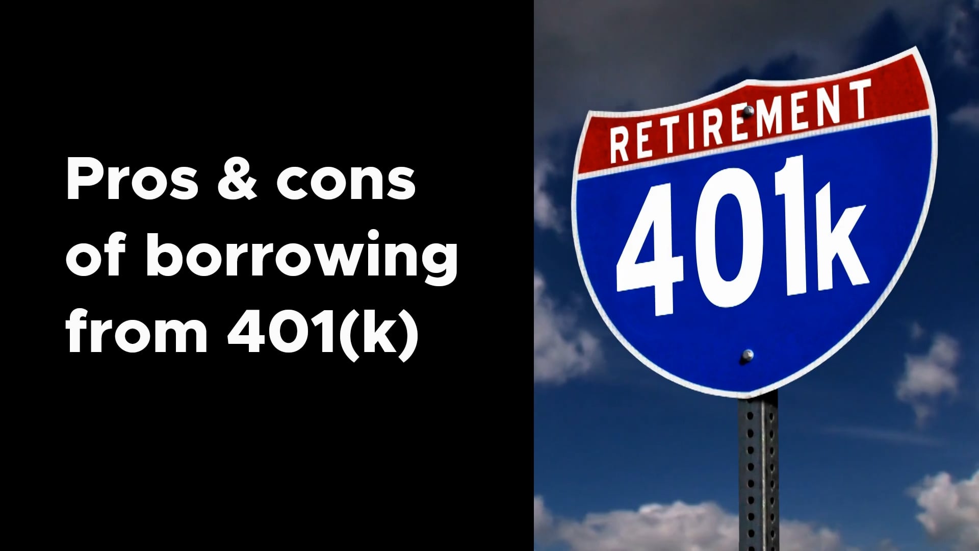 The pros and cons of borrowing from your 401k