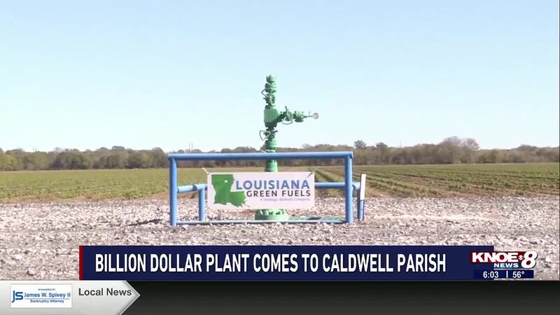 Strategic Biofuels plans to bring a biorefinery plant to Caldwell Parish in the coming years.