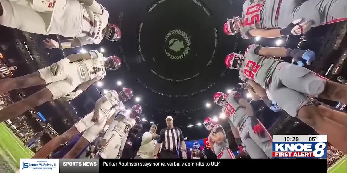Ruston Football set to take on Edna Karr in the Caesars Superdome