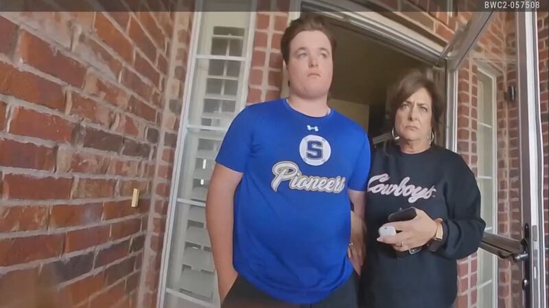 Body cam footage from the Stillwater Police Department shows the arrest of Jesse Butler, then...