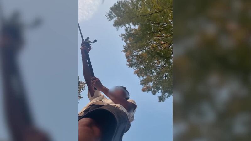 A mother is speaking out after her 14-year-old son recorded a man threatening him while...