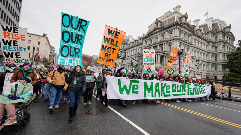 Tens of thousands are expected to converge on Washington for a march ...