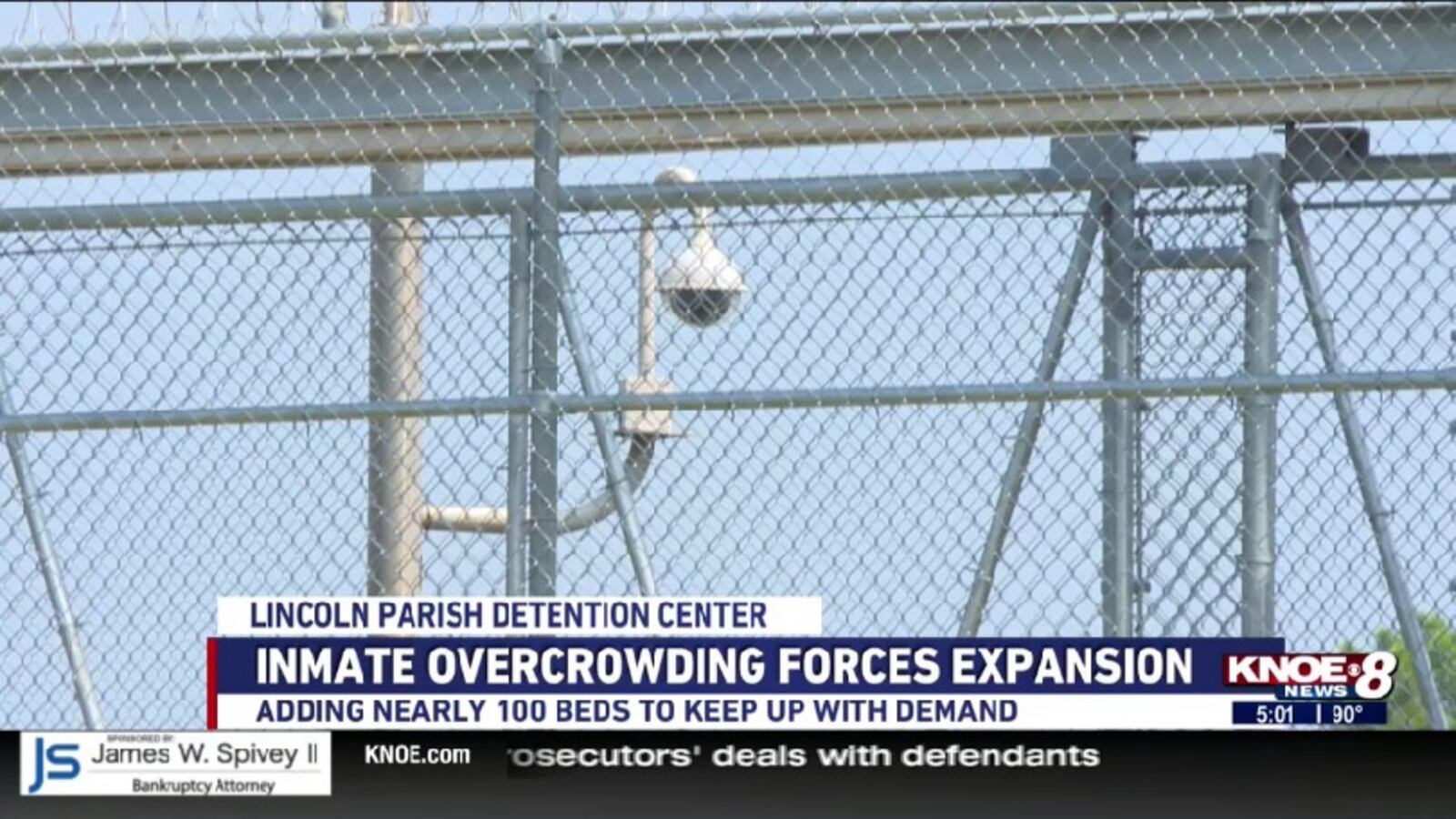Inmate overcrowding forces Lincoln Parish Detention Center to expand