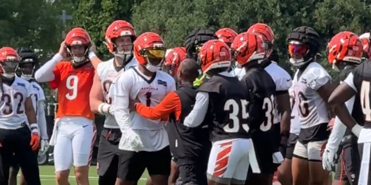 Tempers flare at Bengals practice as Ja’Marr Chase, teammate get into it
