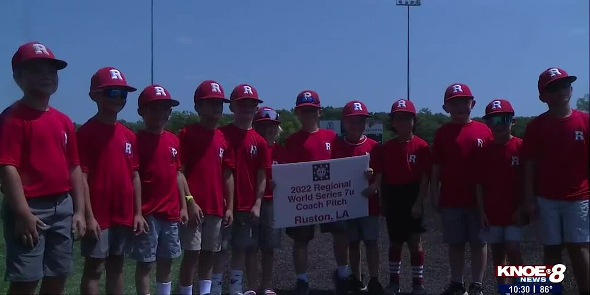 Ruston Reds Baseball Ruston’s 7U baseball team ready for Regionals
