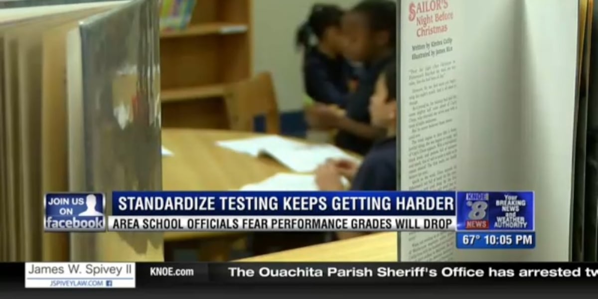 Standardized testing in schools keeps getting harder