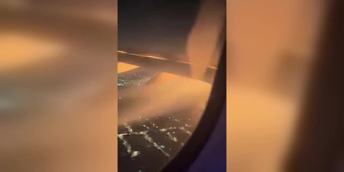 ‘Turn around’: Passenger records from Delta flight while engine sparks ...