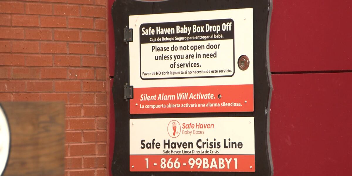 Shbb First baby surrendered in newly installed Safe Haven Baby Box, fire ...