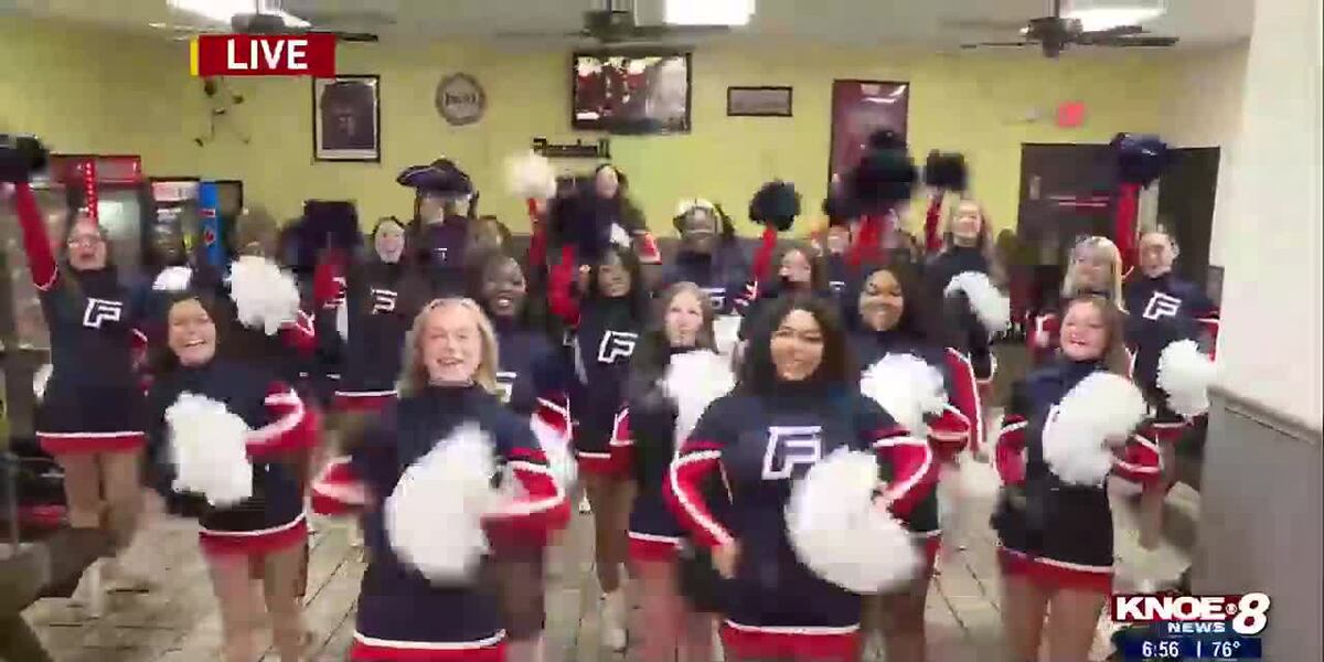 Johnny’s Pizza House Cheerleader Challenge 2023 Franklin Parish High