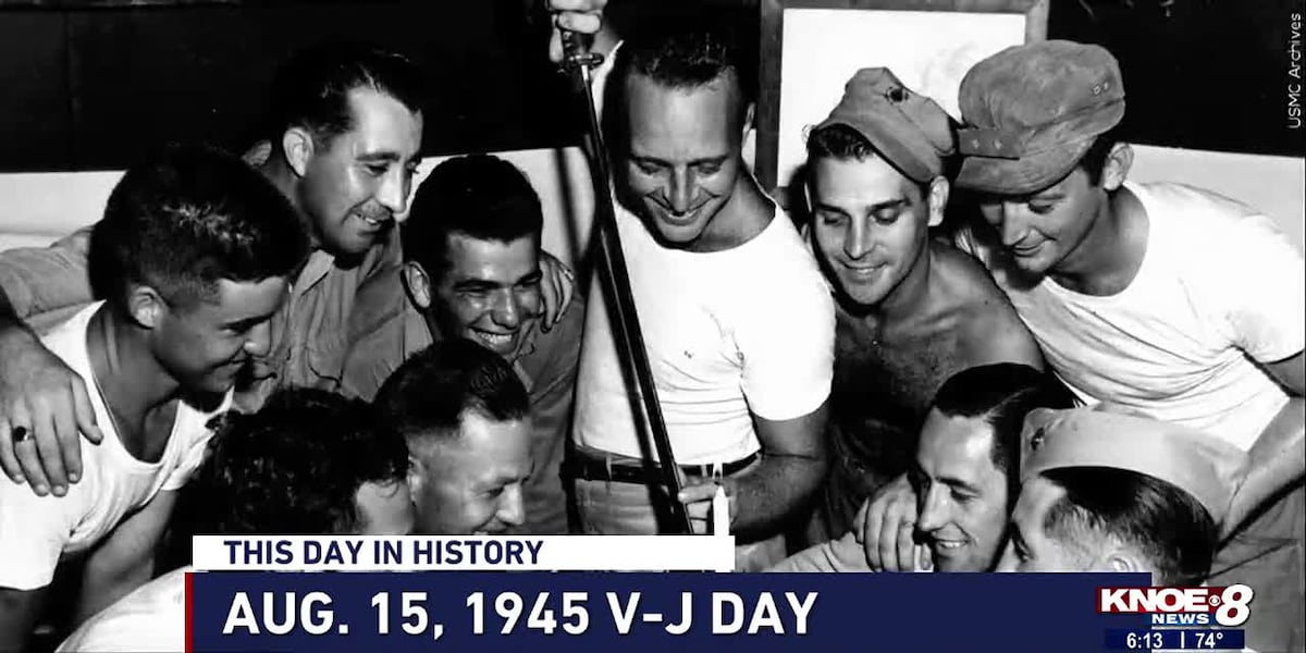 This Day in History: WWII victory over Japan announced on Aug. 15, 1945