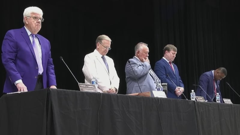 The Louisiana Public Service Commission met with Entergy officials during a public meeting...