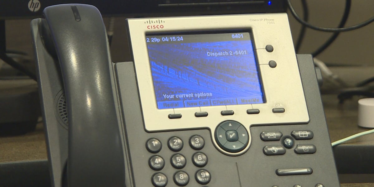 Telecommunicator Machine Answering 9-1-1 calls across NELA, recognizing safety telecommunicators ...