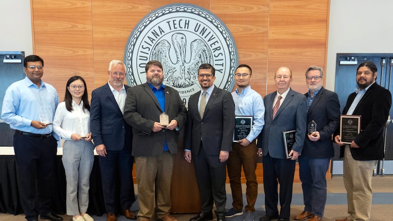 La Tech Database Louisiana Tech faculty and staff presented with Research Excellence Awards