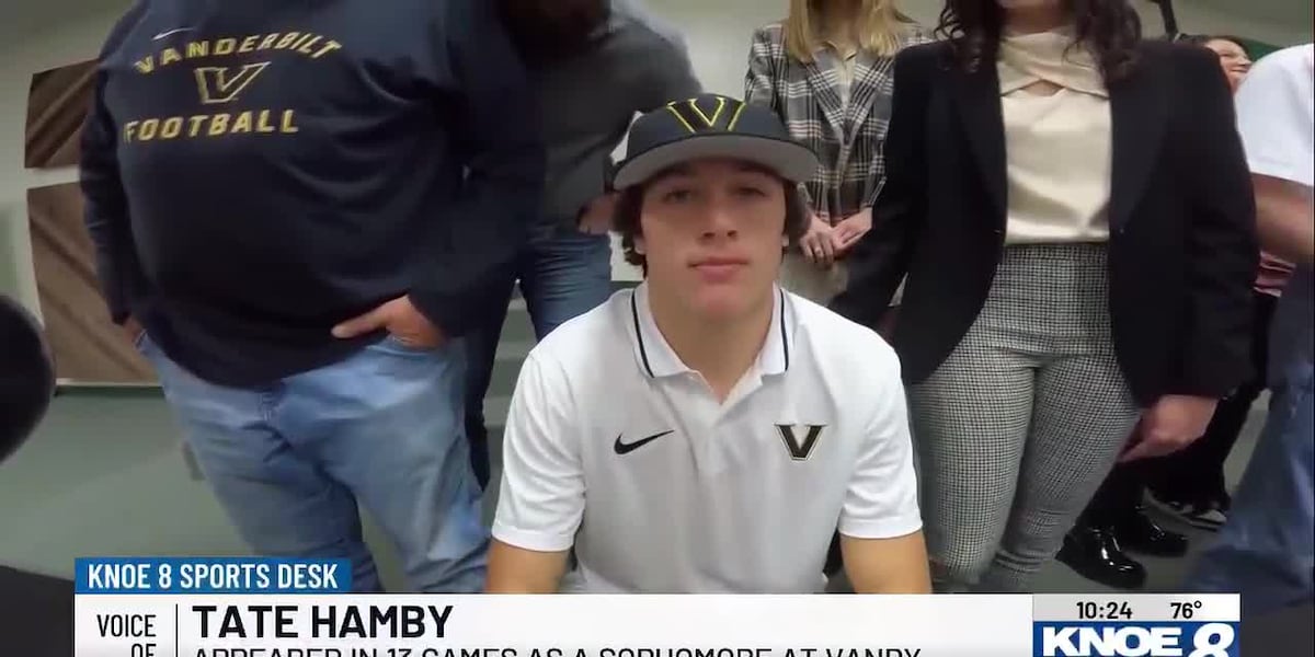 Former OCS standout Tate Hamby looks to make a name for himself in the SEC this season