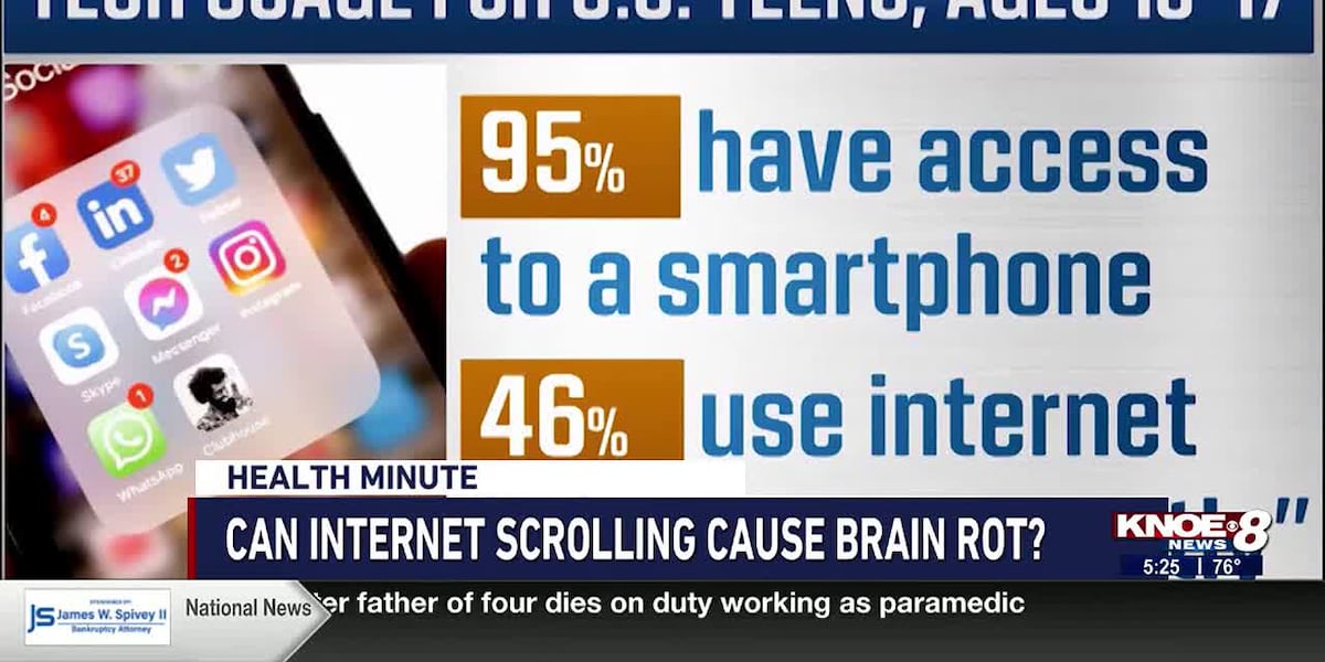 Scrolling Brain Rot Can internet scrolling cause brain rot?