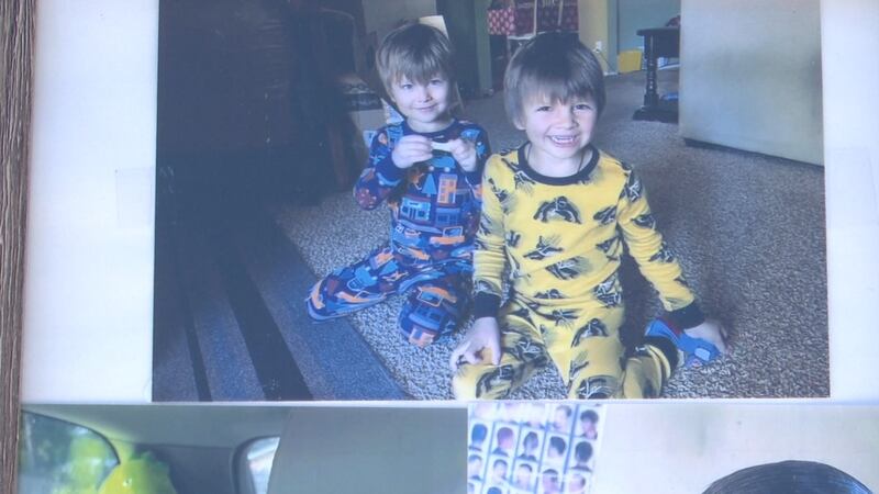 Twins Benjamin and Sebastian Pufall, both 7, died after falling into a icy pond behind their...