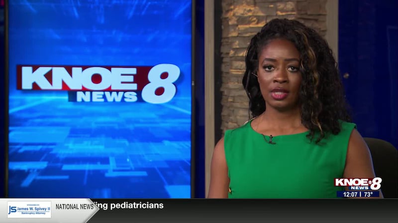 A recurring recording of the Monday through Friday Noon newscast on KNOE.