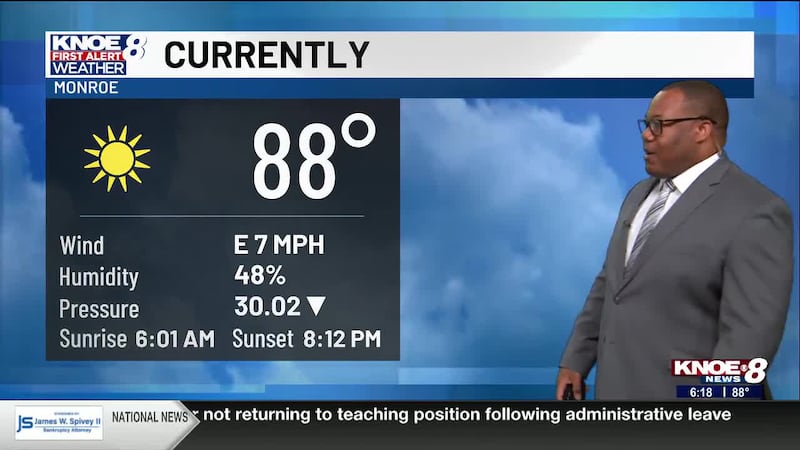 First Alert Thursday Evening Forecast with First Alert Chief Meteorologist Marcus Walter