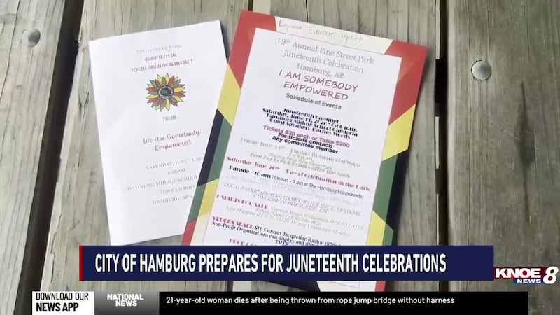 City Of Hamburg prepares for Juneteenth Celebrations