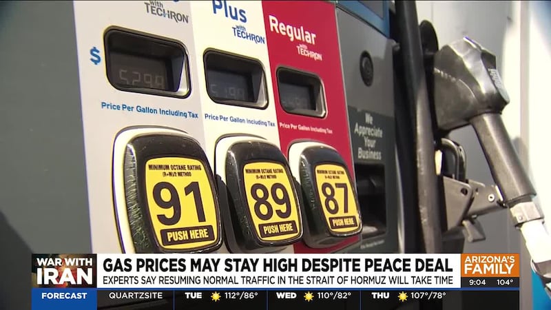 News of a peace deal between the U.S. and Iran is sparking hope for lower gas prices as summer...