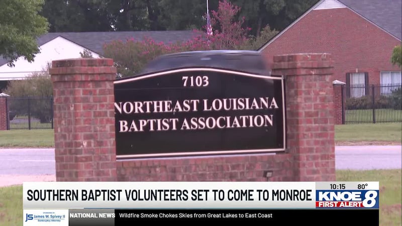 Southern Baptists are scheduled to come to Monroe Aug. 21–22 for service projects across...